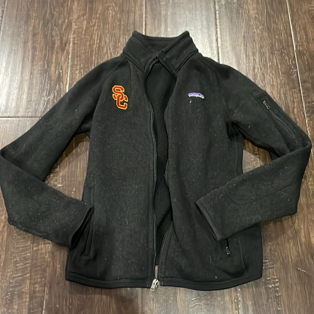 Patagonia sweater/jacket sz small grey USC